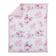 NoJo 7604058 Dreamer Watercolor floral 8pc Crib Bedding Set