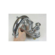 Moen 66610 Brantford Chrome Two-Handle Bathroom Faucet Metal Chrome