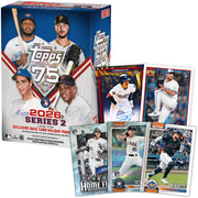 Topps 2026 Series 2 Baseball Blaster Box, 6 Packs, 12 Cards Per Pack, Holiday Base Card Variations