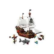 LEGO 578860191 Creator 3in1 Pirate Ship 31109 Toy Building Set for Kids Age 9+ (1,260 Pieces)