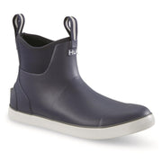 Huk Rogue Wave Deck Boots for Men, Waterproof Neoprene Rubber Upper, Non-Marking GripX Outsole, Molded EVA Footbed, Naval Academy, Size 13, H8021027-413