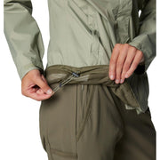Columbia Womens Arcadia II Waterproof Raincoat, Omni-Tech Breathable, Safari Green, Medium, 153411