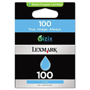 Lexmark 14N0900 100 Cyan Return Program Ink Cartridge