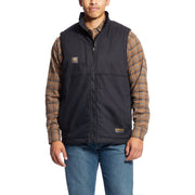 Ariat Rebar DuraCanvas Vest for Men - Black - S