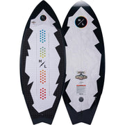 Hyperlite 24377124 Broadcast 5.4 Wakesurfer - Black/White