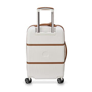 Delsey Paris Chatelet Air 2.0 Hardside Luggage 2 Piece Set with Spinner Wheels and Backpack, Angora, 21 Inch Carry-On, 40167691115