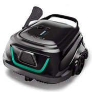 WYBOT A1 Cordless Robotic Pool Cleaner, Automatic Vacuum for In-Ground Pools, Dual-Motor Suction 2140 GPH, Dual-Layer Filtration, 4 Cleaning Modes, 120-Min Runtime, Black & Green