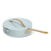 Beautiful 19793 12pc Ceramic Non-Stick Cookware Set, Hydrangea by Drew Barrymore