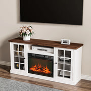 MARNUR 007A Fireplace TV Stand for TVs up to 65