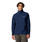 Columbia Men's Ascender Softshell Jacket, Water and Wind Resistant, Collegiate Navy, Large, 155653
