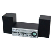 Naxa Electronics VDTS-4400-SL Victor Milwaukee 50 Watt Desktop CD Stereo System with Bluetooth, Silver