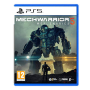 Sold Out Sales & Marketing Ltd MechWarrior 5 Mercenaries Video Game, Four-Player PvE Co-op, Black, PS5 SOSM2336