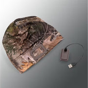 Powercap Hbr4-0944 4.0 LED Rechargeable Headlamp Beanie with Dual Red and White LED Lighting, USB-C Rechargeable, IPX4 Water Resistant, Outfitter Camo