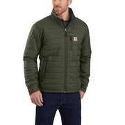 Carhartt Rain Defender Relaxed Fit Lightweight Insulated Jacket for Men, Moss, L