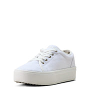 Ariat Women's Skylar Casual Loafer Sneakers, Classic White, Leather Cupsole, Water Resistant, Size 8, 10061130