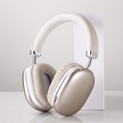 VEAT00L Wireless Bluetooth Over-Ear Headphones, Bluetooth 5.1, 40 Hrs Playtime, 4 Microphones ENC Noise Cancelling, Deep Bass, Lightweight, Gold