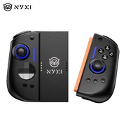NYXI Hyperion 3 Wireless Joypad Controller with Drift-Free Hall Effect Joysticks, Mechanical Micro-Switch Buttons, 9-Axis Gyro, Dual Programmable Back Buttons, USB-C, Black