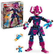 LEGO Marvel Fantastic Four vs Galactus Construction Figure, 427 Pieces, 4 Minifigures, Fully Jointed Galactus, Ages 9+