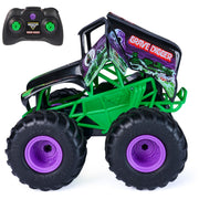 Monster Jam 6072500 Smash & Bash Grave Digger Remote Control Vehicle, 1:15 Scale