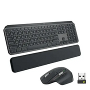 Logitech 920-010923 MX Keys Combo for Business Full-size Wireless Keyboard and Mouse Bundle for Windows, Graphite