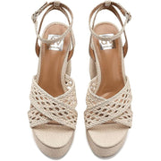 DV Dolce Vita Whishora Platform Block Heel Sandal, Ivory, 11