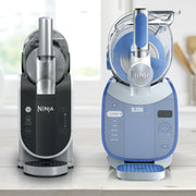 Ninja SLUSHi XL Frozen Drink Maker with SlushAssist Technology, 128 oz Capacity, 6 Preset Programs, 15 Temperature Settings, WhisperChill Compressor, Blue Iris, FS601BI