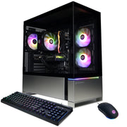 CyberPowerPC GMA7300WSTD Gamer Master Ryzen 5 8000 4.2GHz NVIDIA GeForce RTX 5060 8GB 16GB RAM 1TB SSD Win 11 Home Black