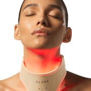 Clara Red Light Therapy Neck Mask, Silicone, Collagen Boosting, Anti-Aging, Radiant Skin