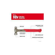 Milwaukee 48-22-9130 16Oz Steel Ball Peen Hammer