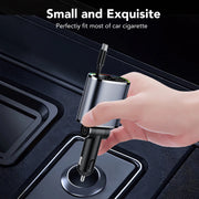 Tikland 4 in 1 Retractable 78W Fast Charger, 2.6ft