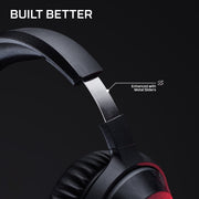 HyperX Cloud Stinger 3 Wired Gaming Headset with Memory Foam, Noise-Cancelling Microphone, PC Compatible, Black BS1T5A6#ABA