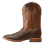 Ariat Crosshair Square Toe Western Boots for Men, Dark Whiskey Brown, Size 12 Medium, 10046827