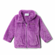 Columbia Toddler Girls Fire Side Sherpa Full Zip Fleece Jacket, Razzle Purple, 2T, 179908