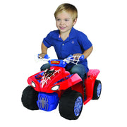 Dynacraft 8804-75DTR 6 Volt Marvel Spiderman Ride On Toy With Light Up Eyes