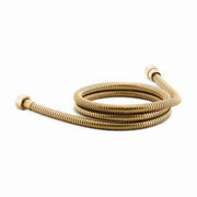 Kohler MasterShower 72 in Metal Shower Hose, Vibrant Brushed Moderne Brass, Extra-Long Flexible Design, Swivel Base, 8593-2MB