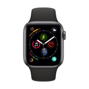 Apple Watch Gen 4 Series 4 Cell 40mm Space Gray Aluminum - Black Sport Band MTUG2LL/A