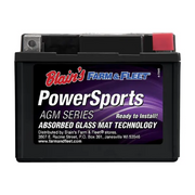 Blain's Farm & Fleet AGM Powersport Battery, Group Size 4L, 50 CCA, Spillproof, Maintenance-Free - Excellent Vibration Resistance and Long Shelf Life