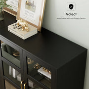 Homfa HFT-PB-022 5 Shelf Bookcase with Drawers & Doors, 67.5