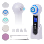 NEXPURE Blackhead Remover Vacuum Rechargeable Facial Cleansing Brush