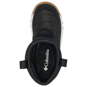 Columbia Snowtrot Mid Boots for Kids - Black/Sea Salt - 5 Kids