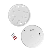 First Alert SM210L Smoke Detector with 10-Year Sealed Lithium Battery, Safety Path Light, Slim Profile, White