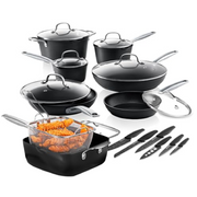 Granitestone 9372 Armor Max 20 Piece Hard Anodized Cookware Set