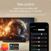 VIZIO SV510MW-09 5.1 Channel Soundbar w/ Wireless Surrounds & Sub, Dolby Atmos & DTS:X, QuickFit Compatible