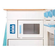 Deluxe Wooden Kitchen Play Center