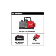 Milwaukee 2941-21 M18 18V Lithium-Ion Cordless 5 CFM Vacuum Pump Kit