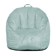 Big Joe 1124562R2 Joey Bean Bag Chair, Plush, Kids/Teens, 2.5ft, Turquoise