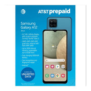 SAMSUNG SM-A125U Galaxy A12 32GB 3GB RAM AT&T Prepaid Smartphone - Blue