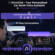 ATOTO Double Din Car Stereo, 7-Inch Touchscreen, Apple Carplay & Android Auto, Bluetooth & WiFi, Built-In GPS Navigation, 2 GB RAM, 32 GB Storage, Black, A5
