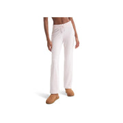Juicy Couture OG Big Bling Womens Velour Track Pants, Soft Glow Pink, Medium, Polyester Spandex Blend, 110010762-697