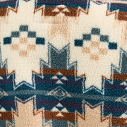 Wrangler Retro Quarter-Zip Sherpa Pullover - Dusty Blue - L